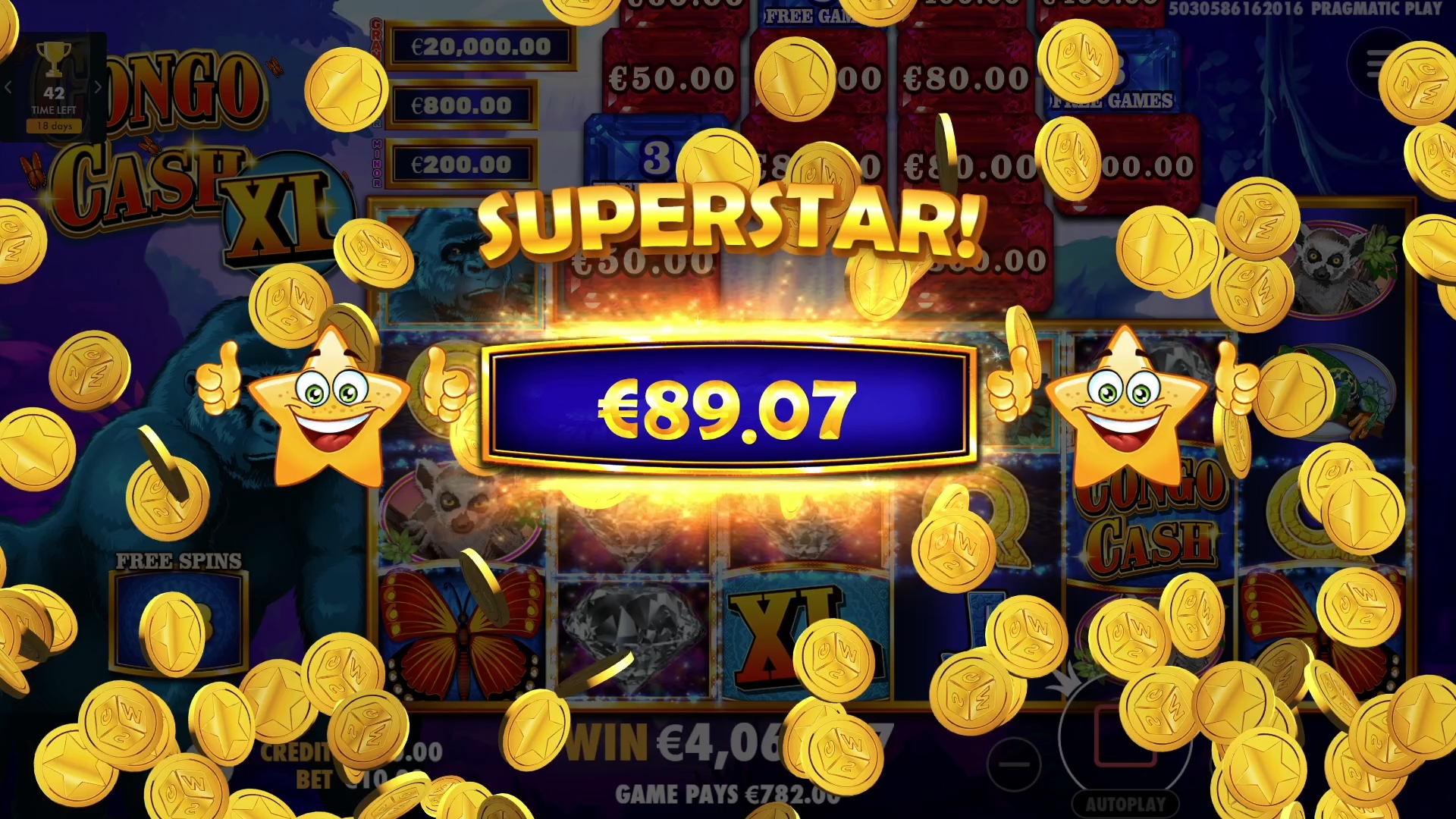 Congo Cash XL - Big win 6