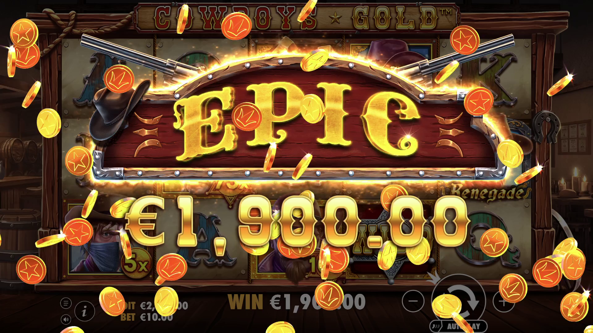 Cowboys Gold - Big win 2