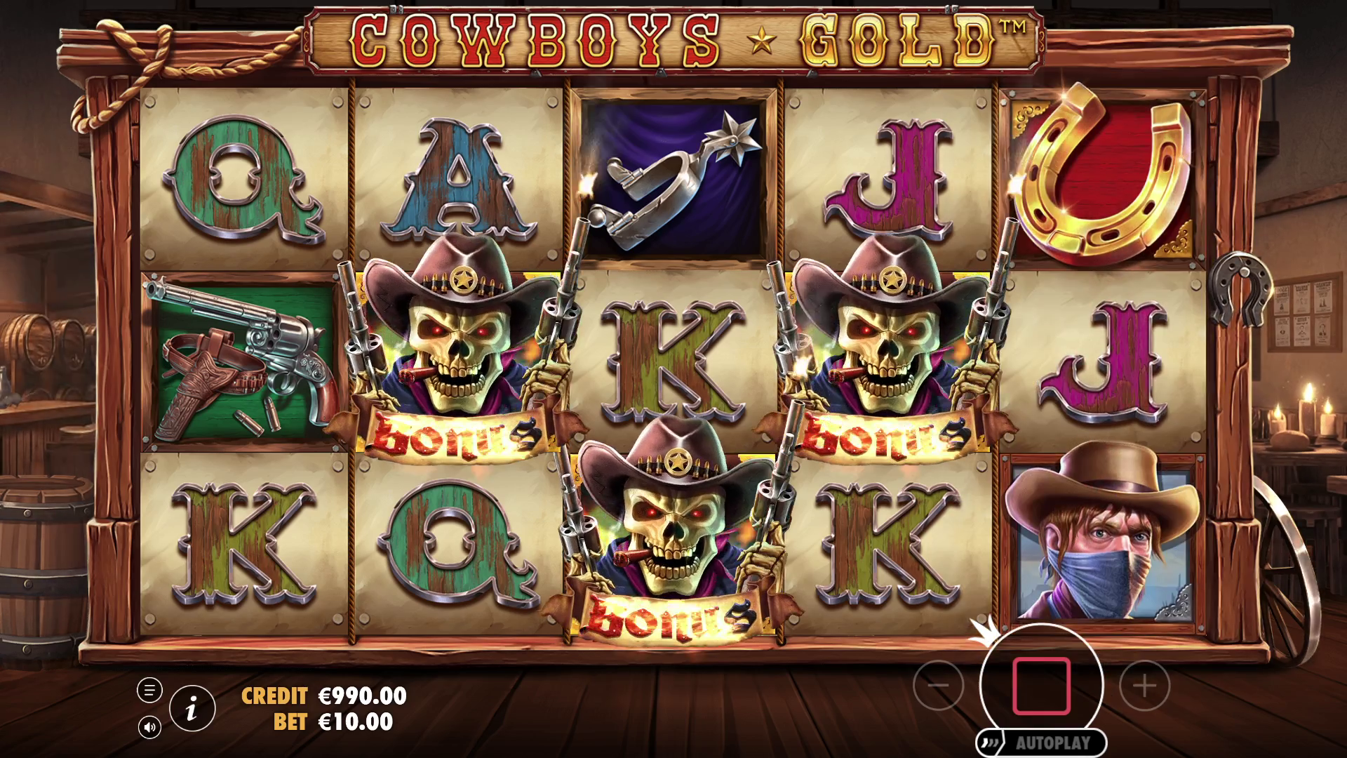 Cowboys Gold - Free spins 4