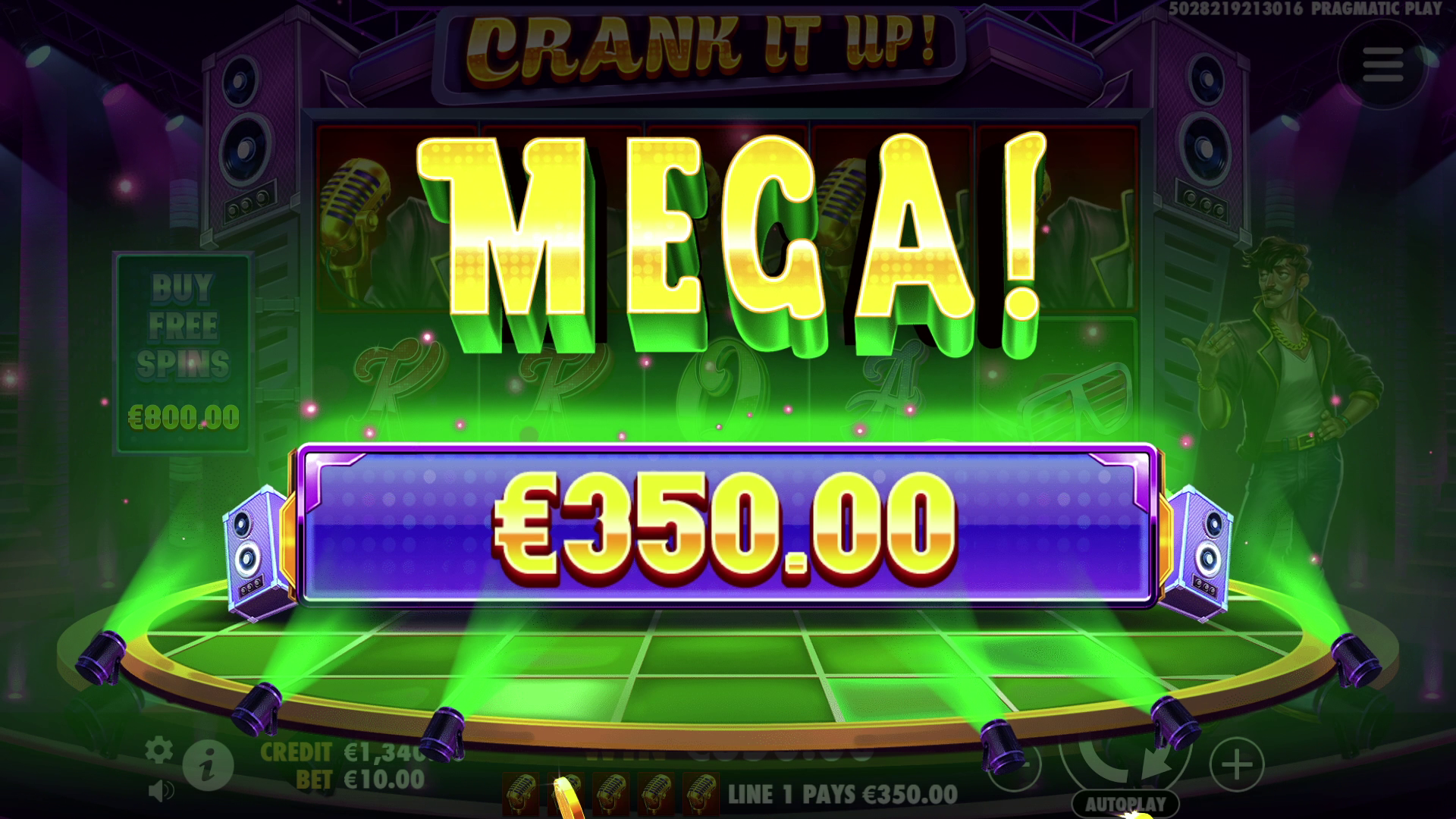 Crank it Up - Big win 1