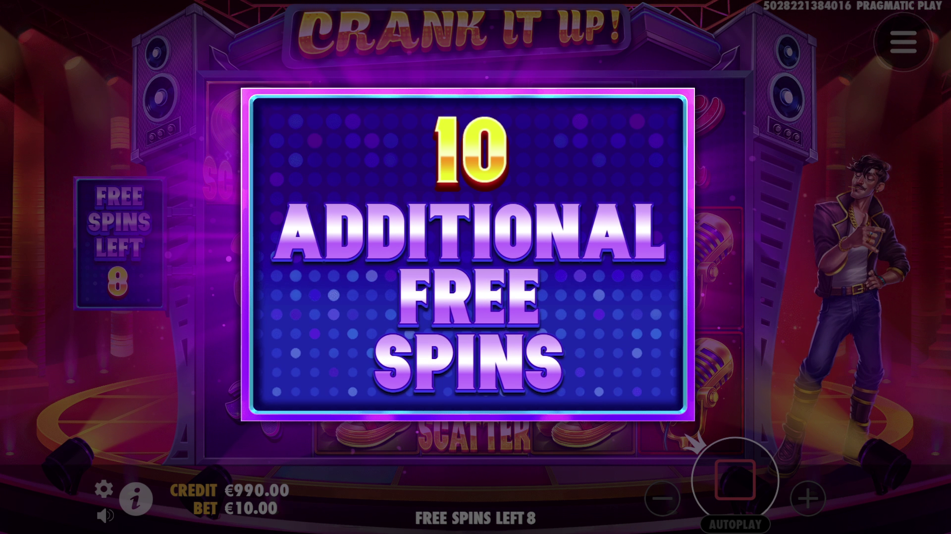 Crank it Up - Free spins 3