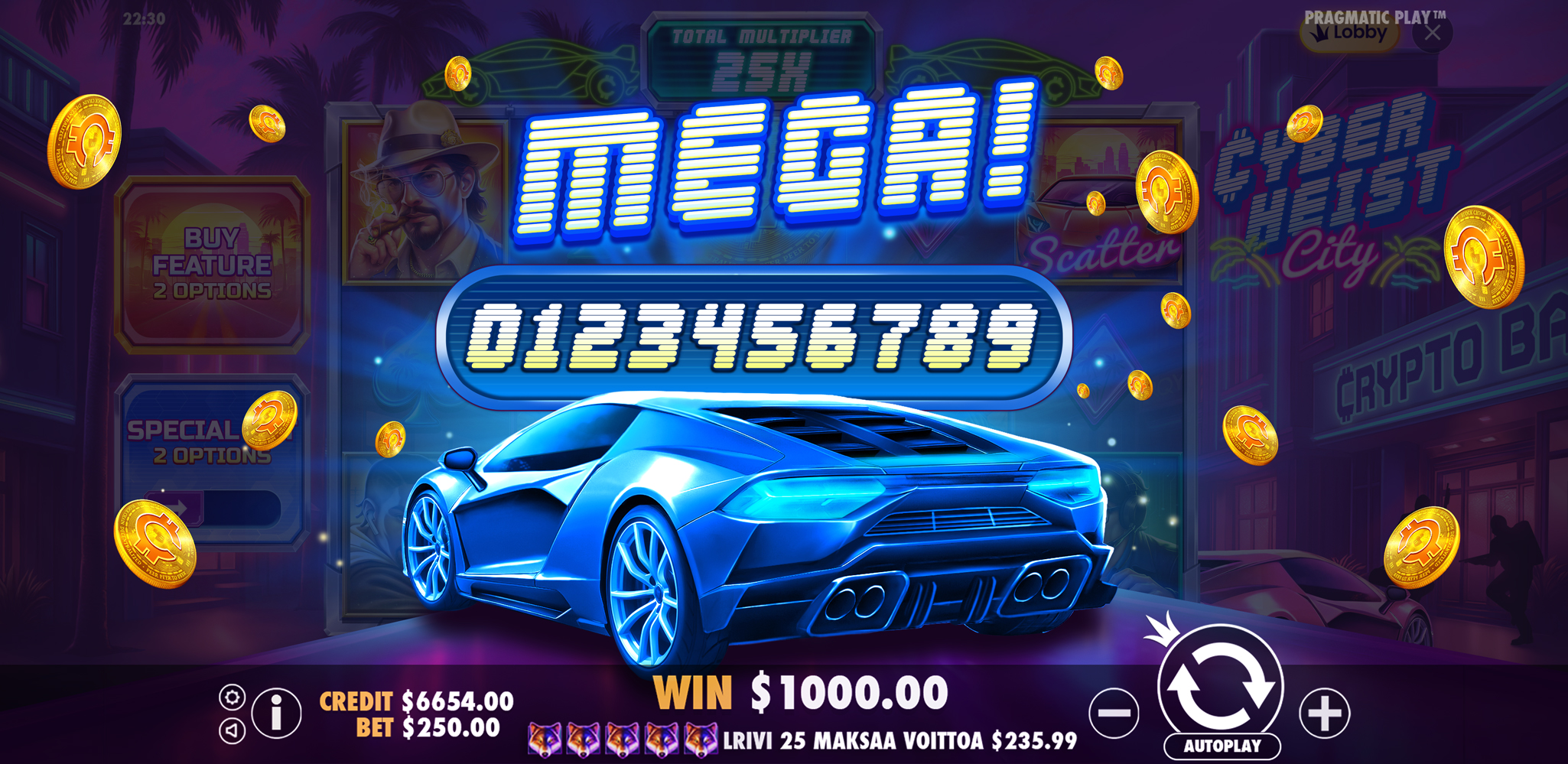 Cyberheist City - Big win 3