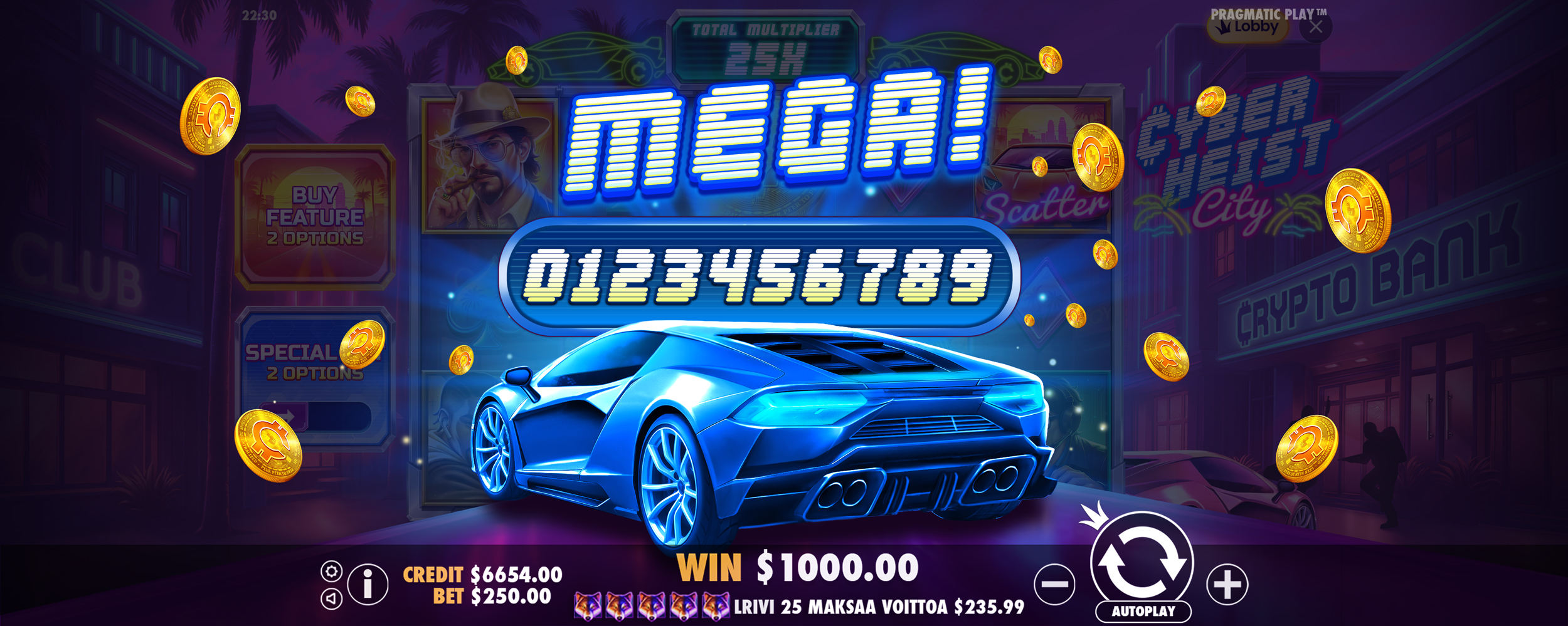 Cyberheist City - Big win 4