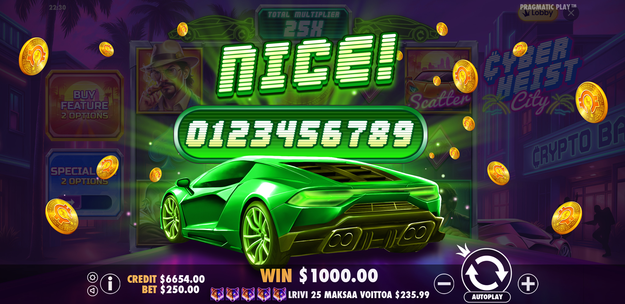 Cyberheist City - Big win 5