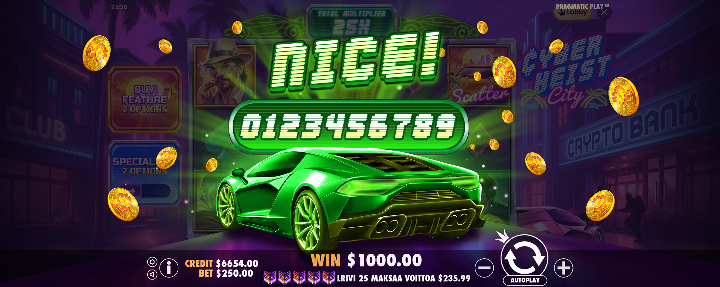 Cyberheist City - Big win 6