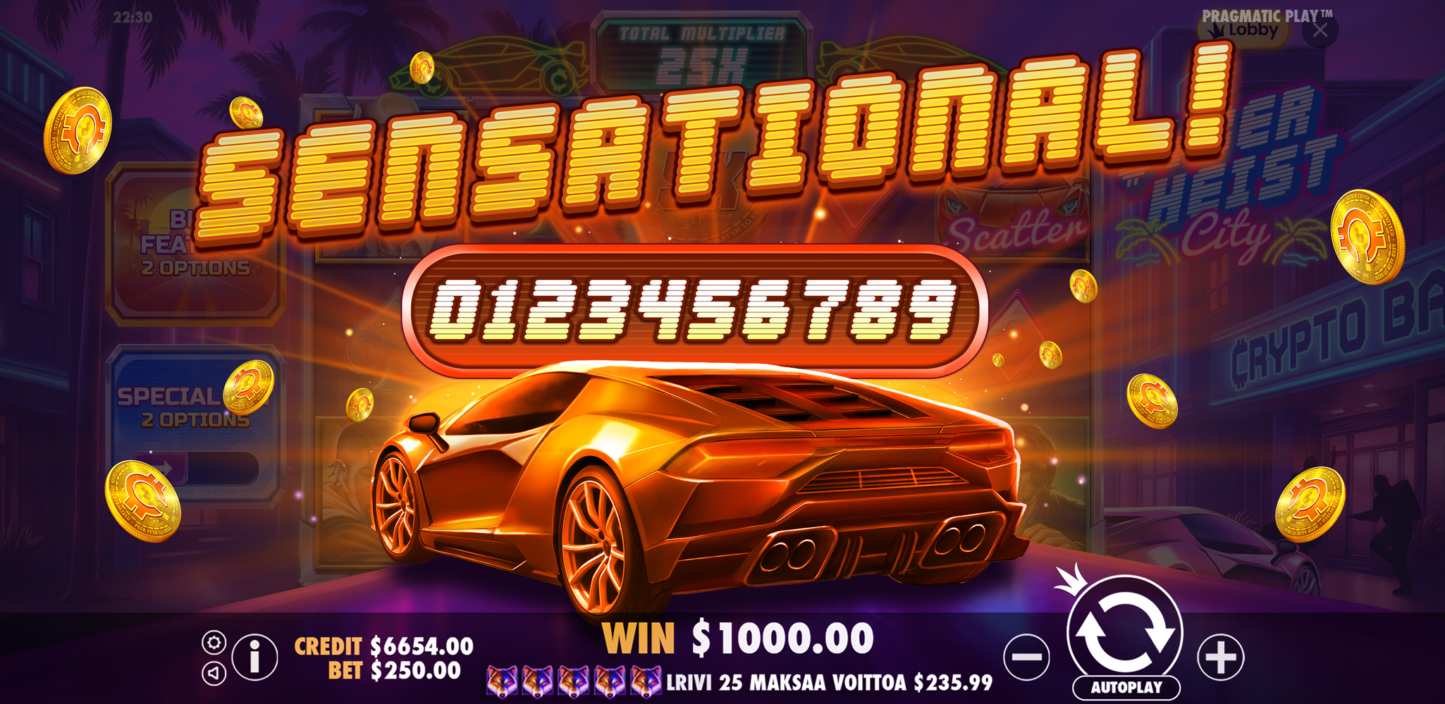 Cyberheist City - Big win 7