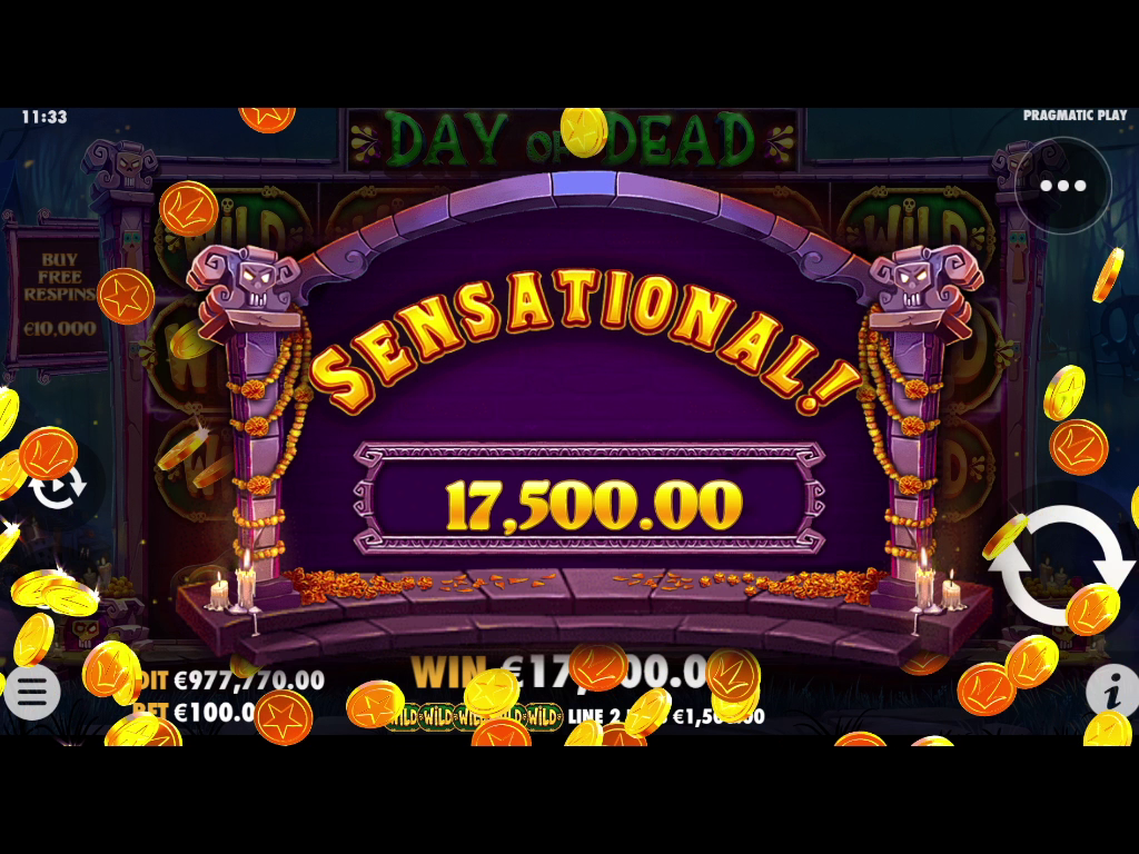 Day of Dead - Big win 1