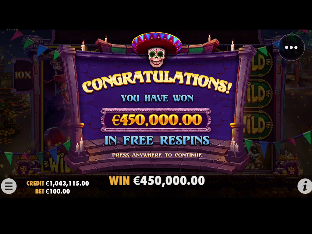 Day of Dead - Free spins 1