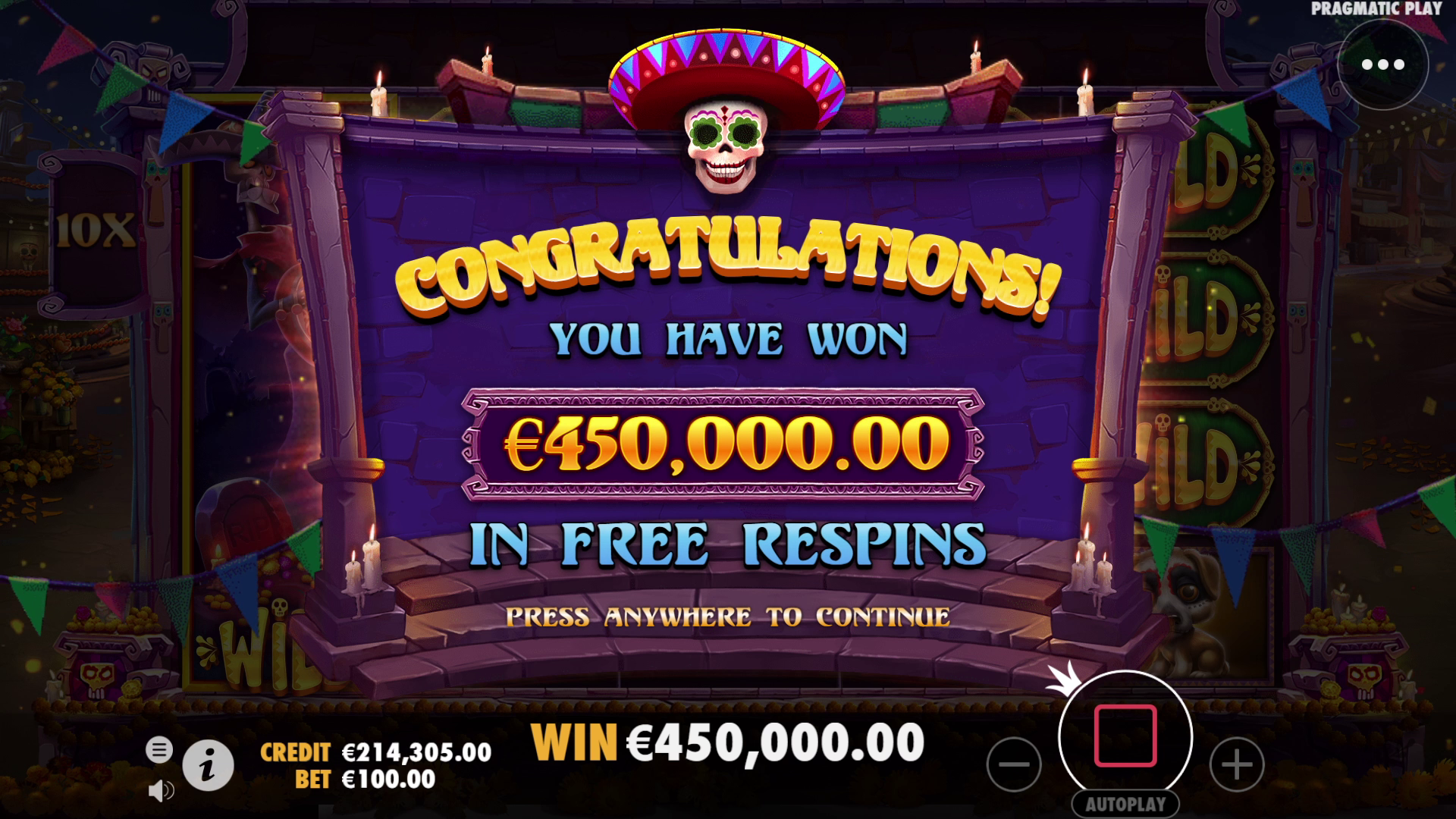 Day of Dead - Free spins 3
