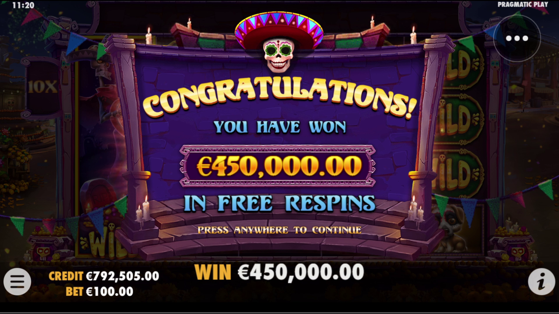 Day of Dead - Free spins 5