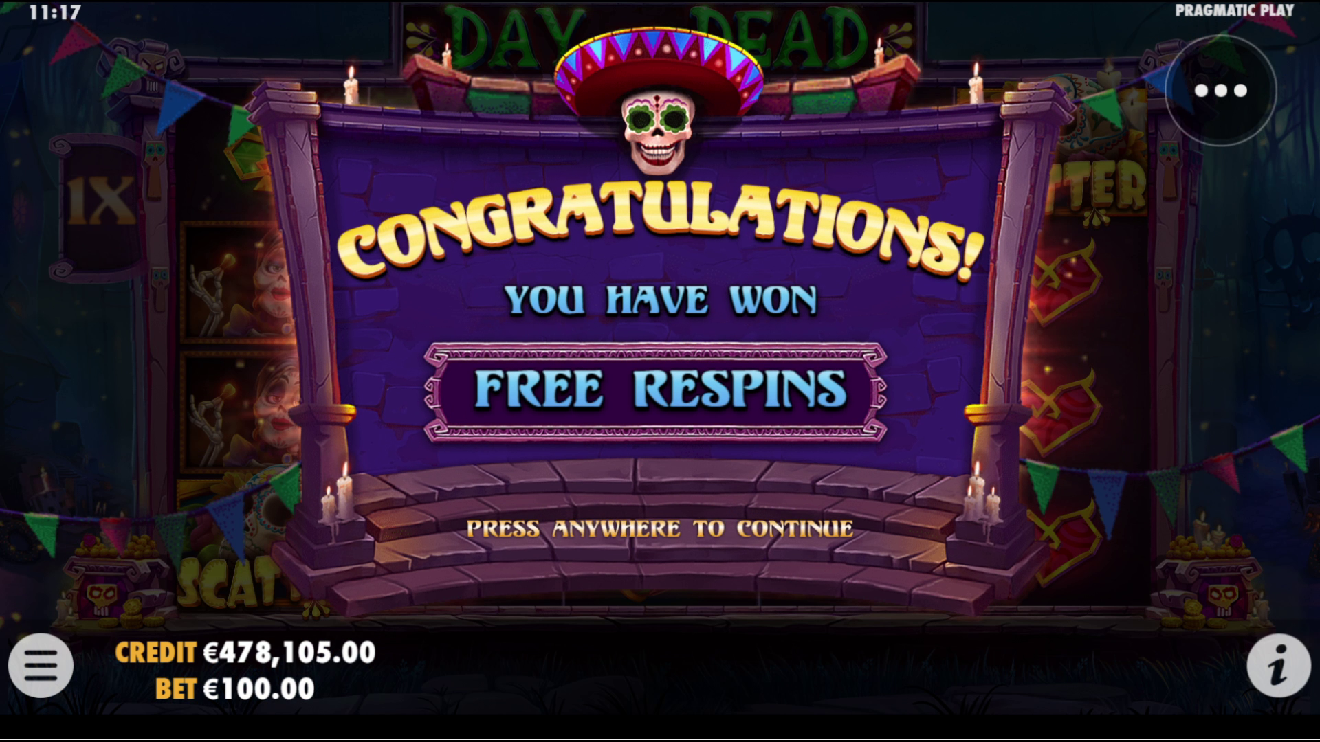 Day of Dead - Free spins 6