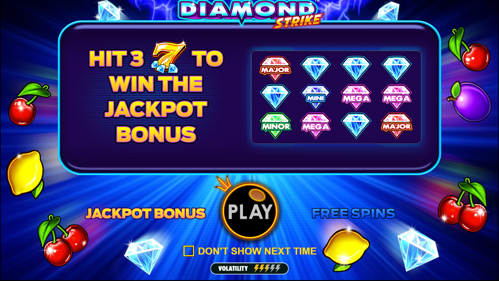 Diamond Strike - Buy bonus 1