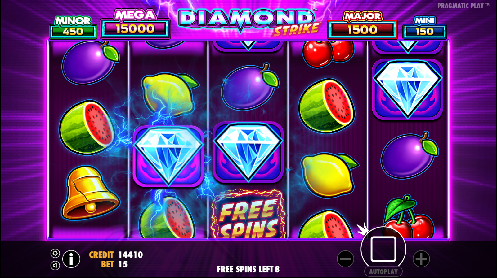 Diamond Strike - Free spins 2