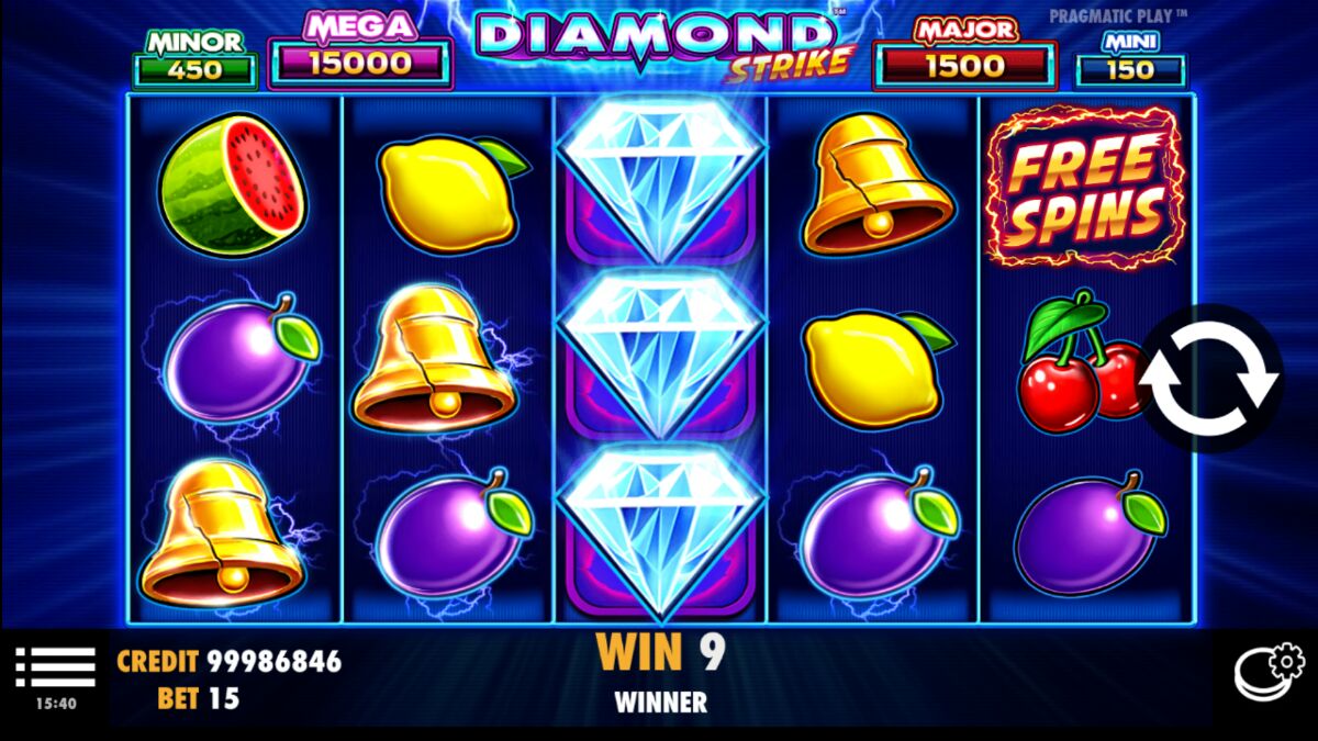 Diamond Strike - Free spins 3