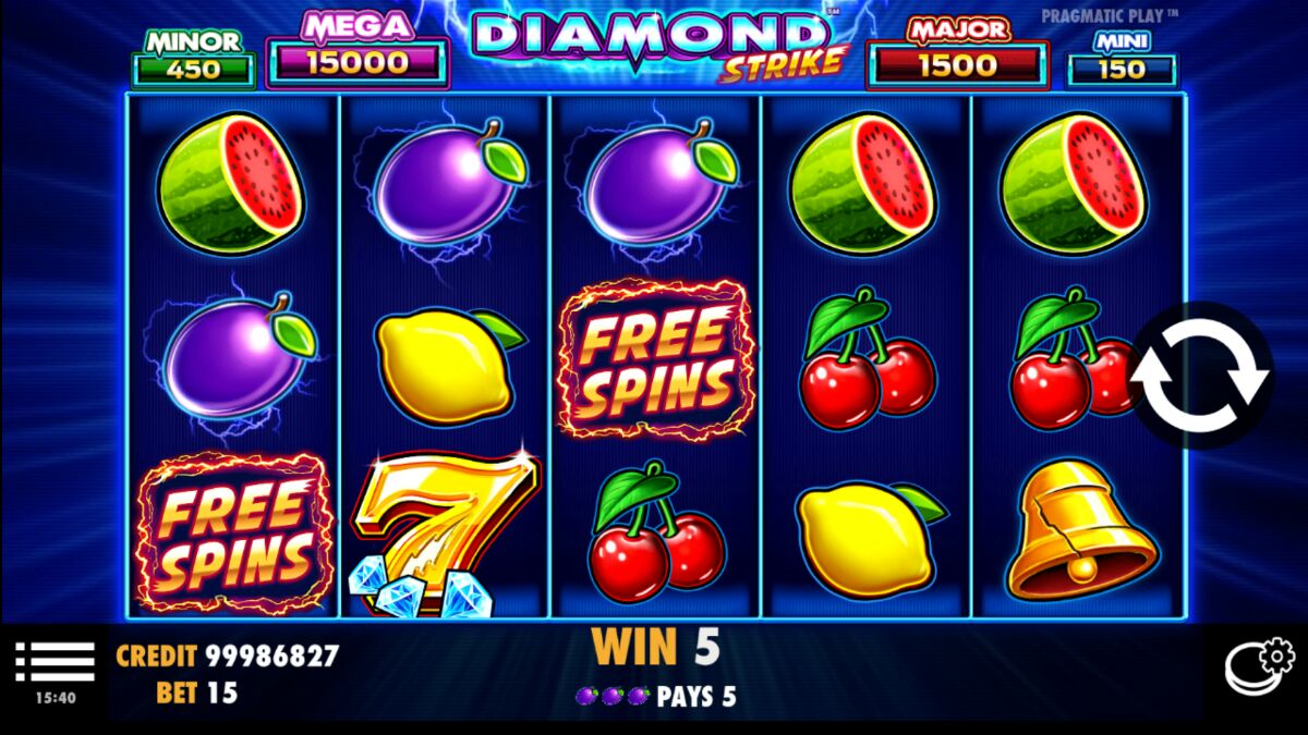 Diamond Strike - Free spins 4