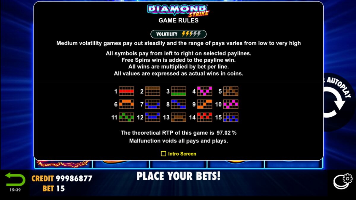 Diamond Strike - Game rules 4