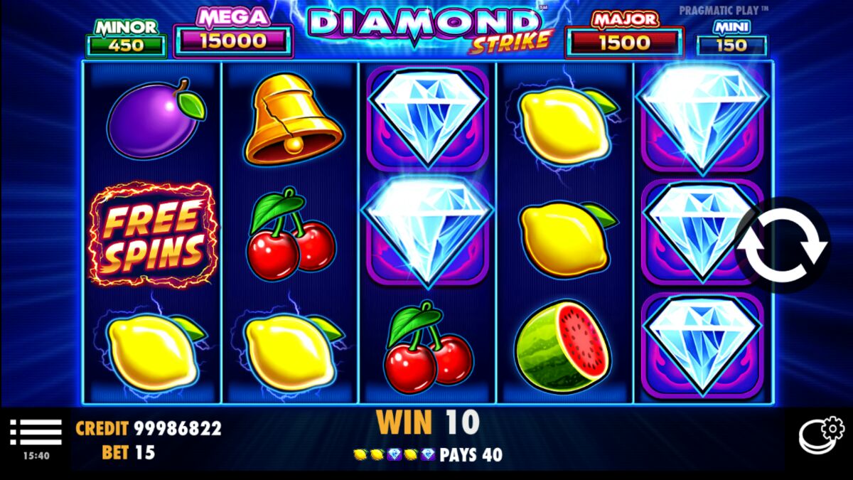 Diamond Strike - Free spins 6