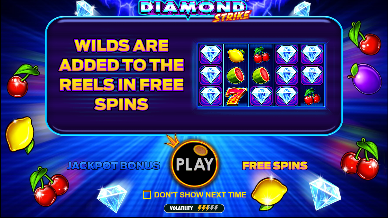 Diamond Strike - Free spins 11