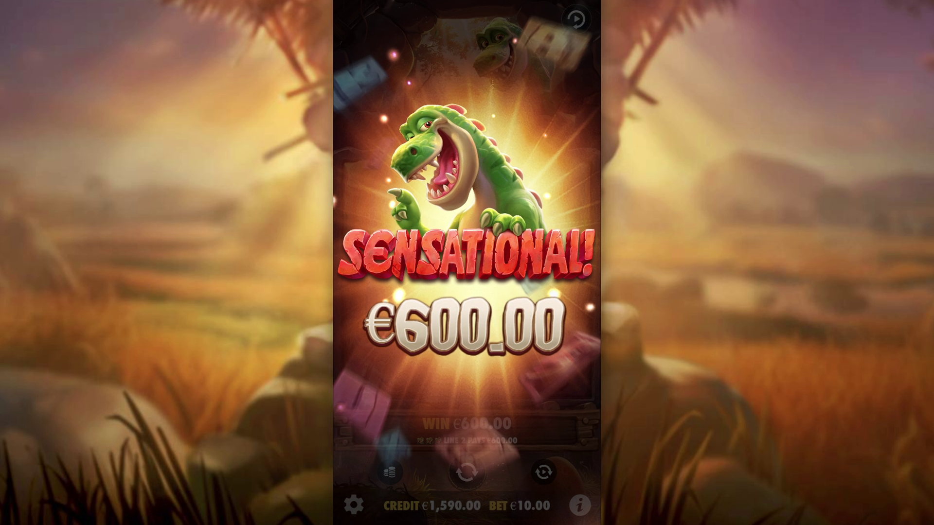 Dino Drop - Big win 1