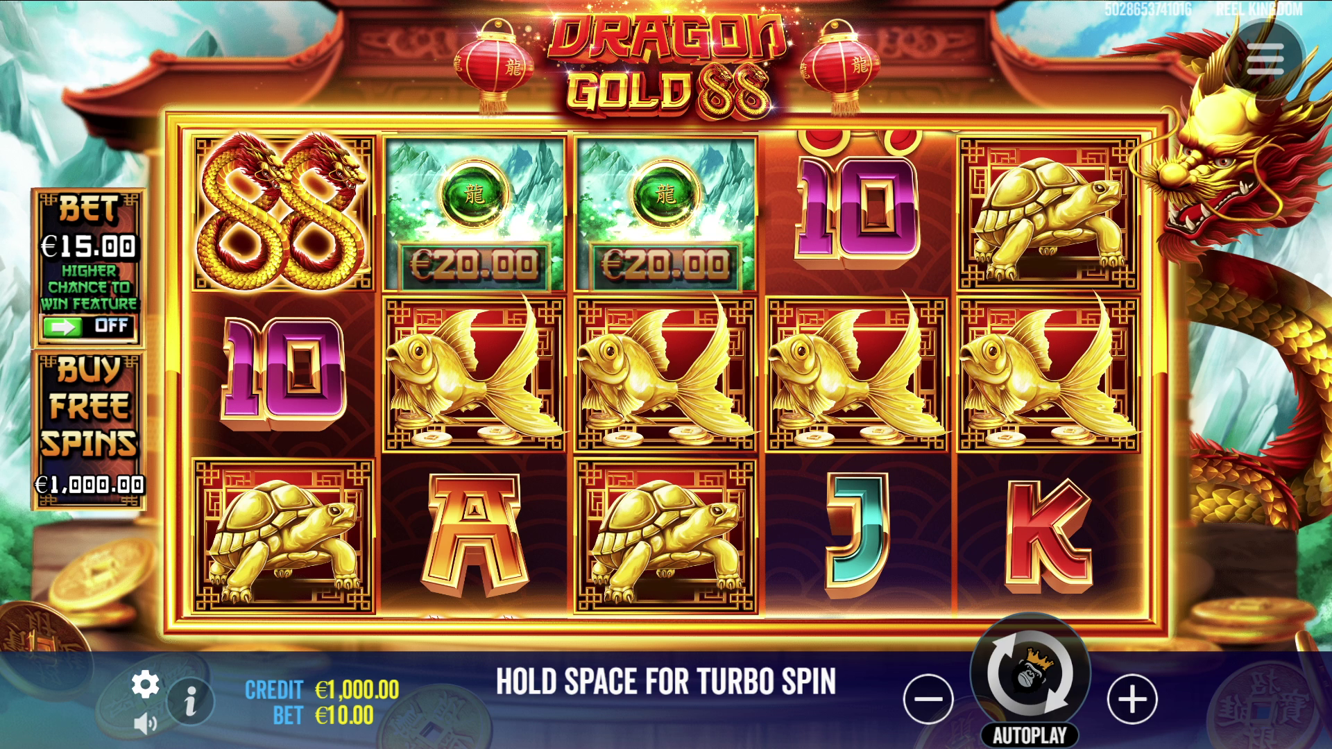 Dragon Gold 88 - Buy bonus
