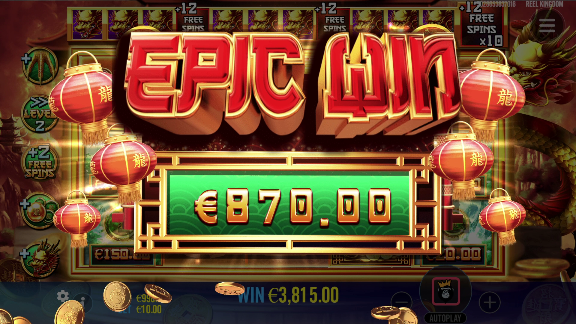 Dragon Gold 88 - Big win 3