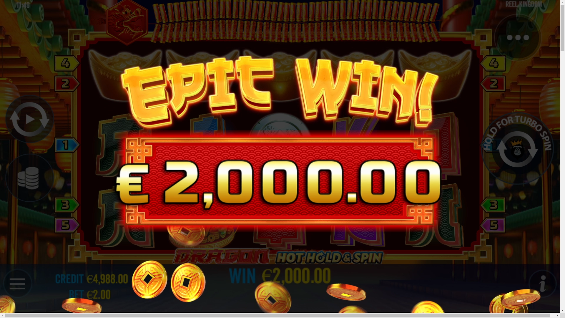 Dragon Hot Hold & Spin - Big win 9