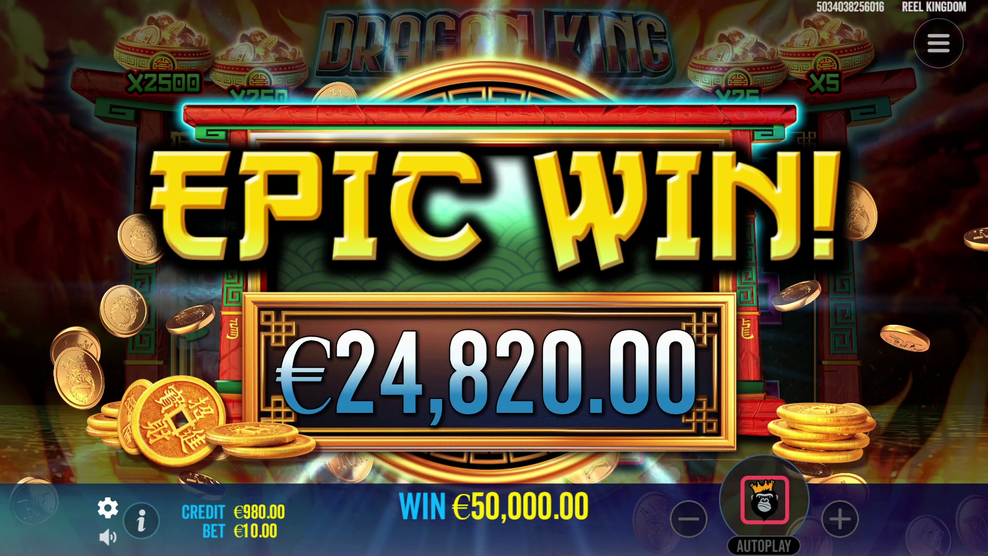 Dragon King Hot Pots - Big win 2