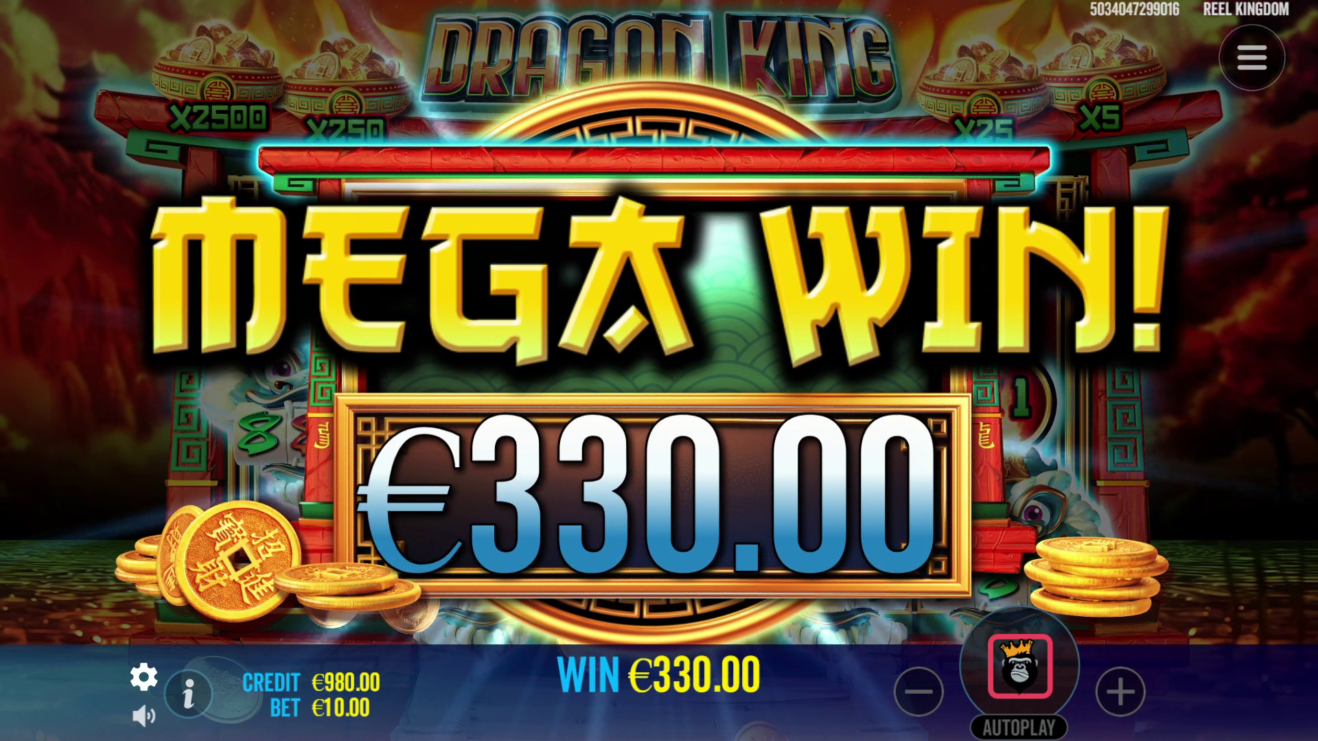 Dragon King Hot Pots - Big win 3