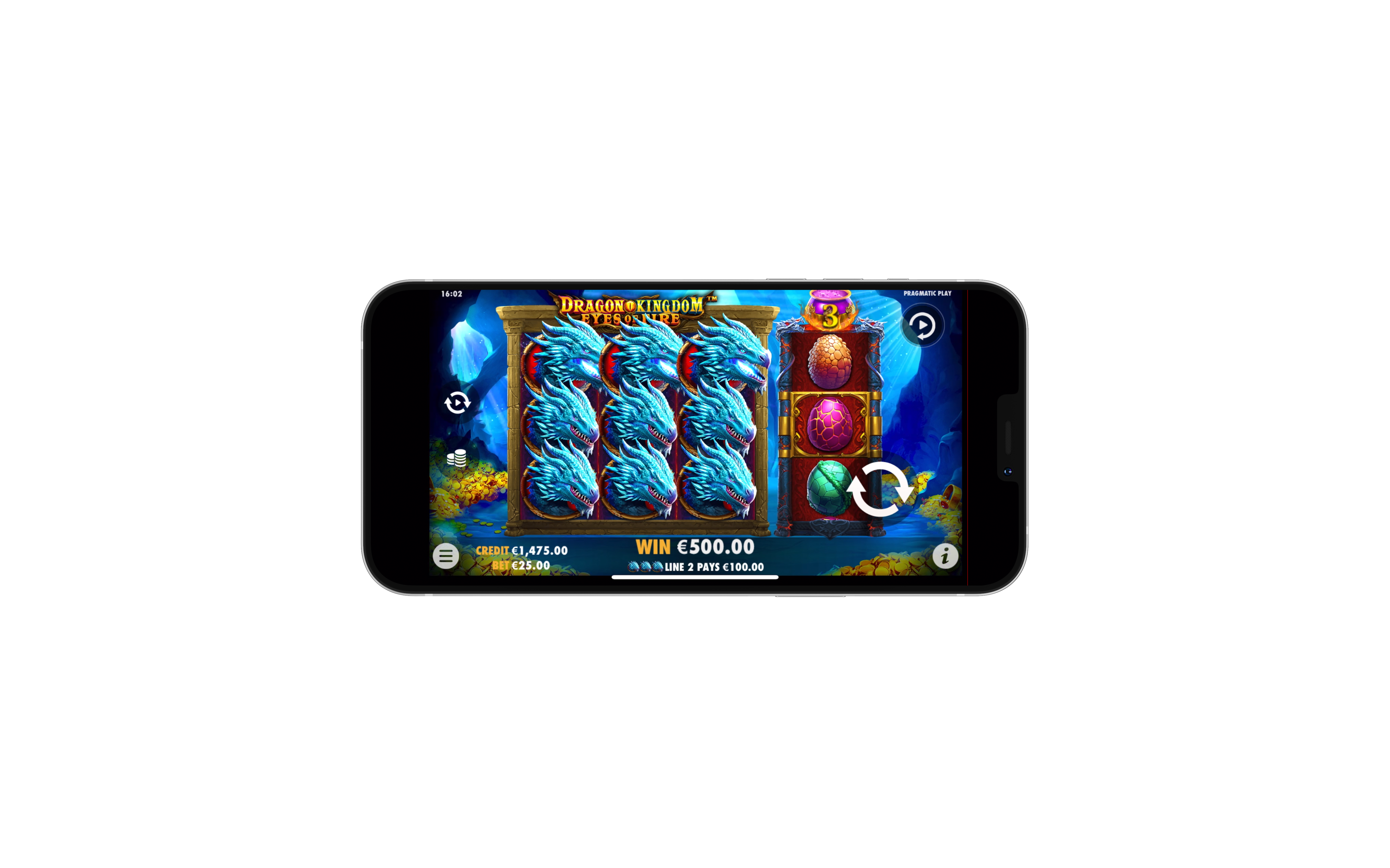 Dragon Kingdom Eyes of Fire - Big win 4