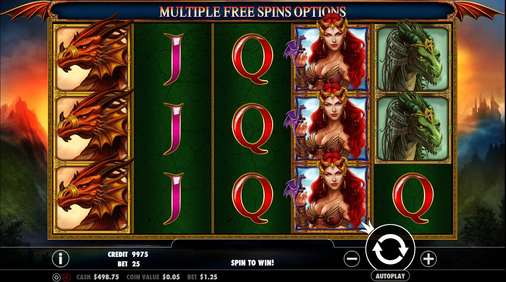 Dragon Kingdom - Free spins 1
