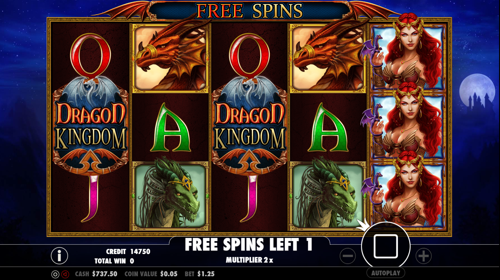 Dragon Kingdom - Free spins 2