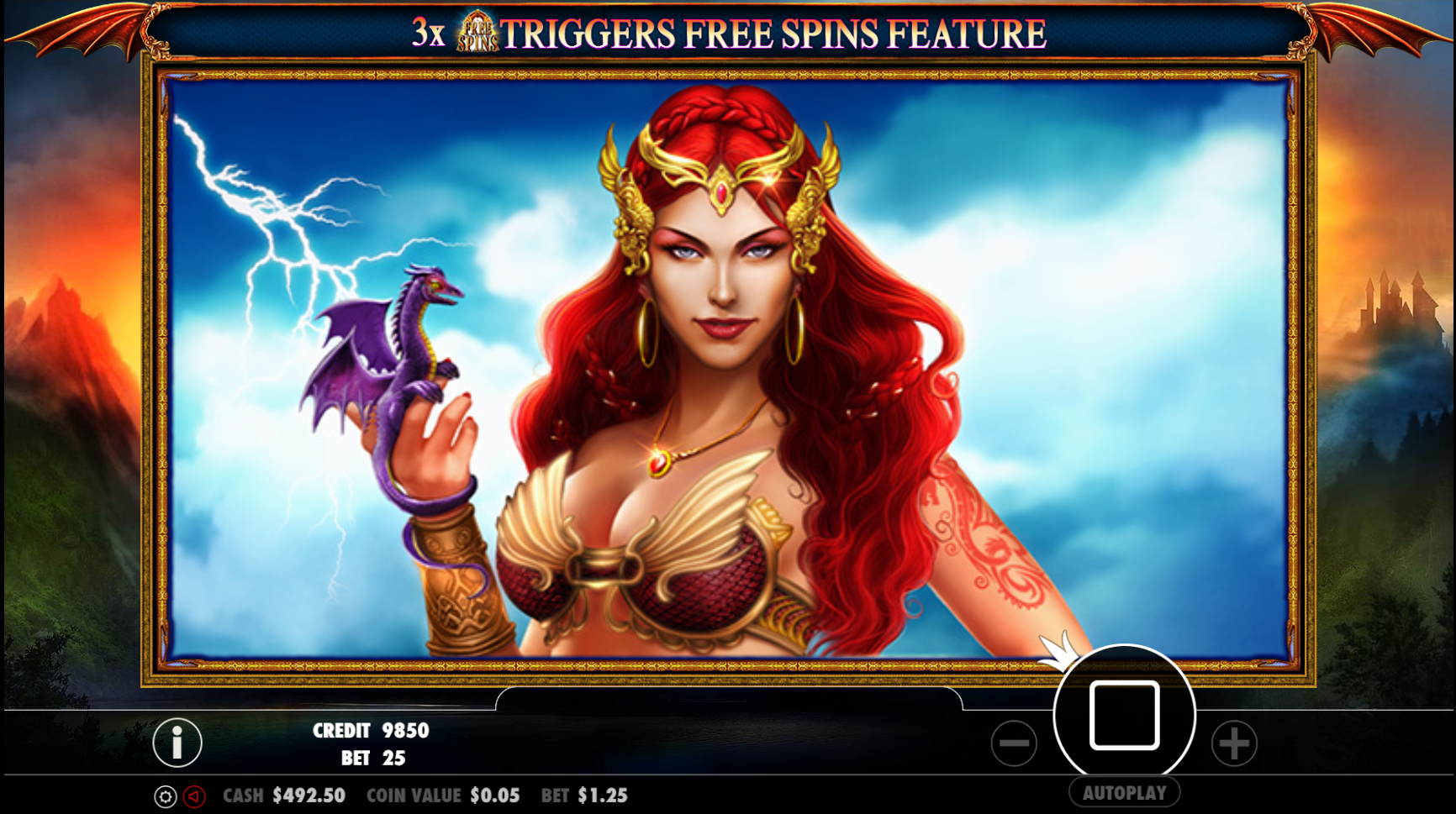 Dragon Kingdom - Free spins 5
