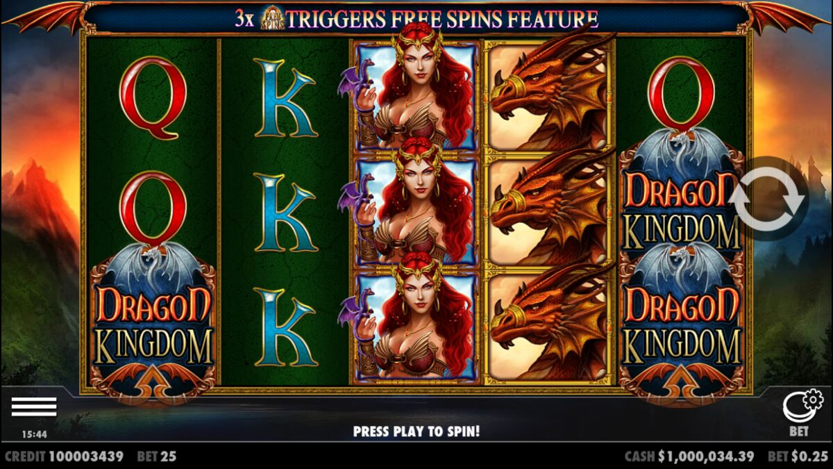 Dragon Kingdom - Free spins 11