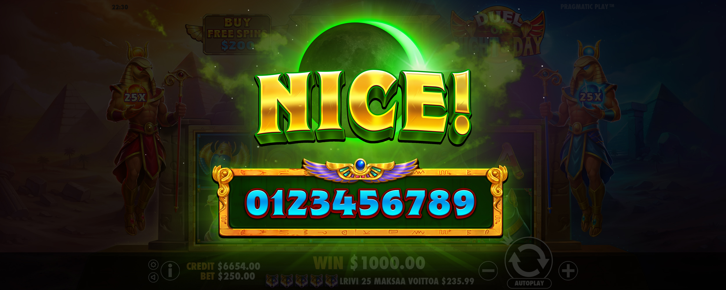 Duel of Night & Day - Big win 4