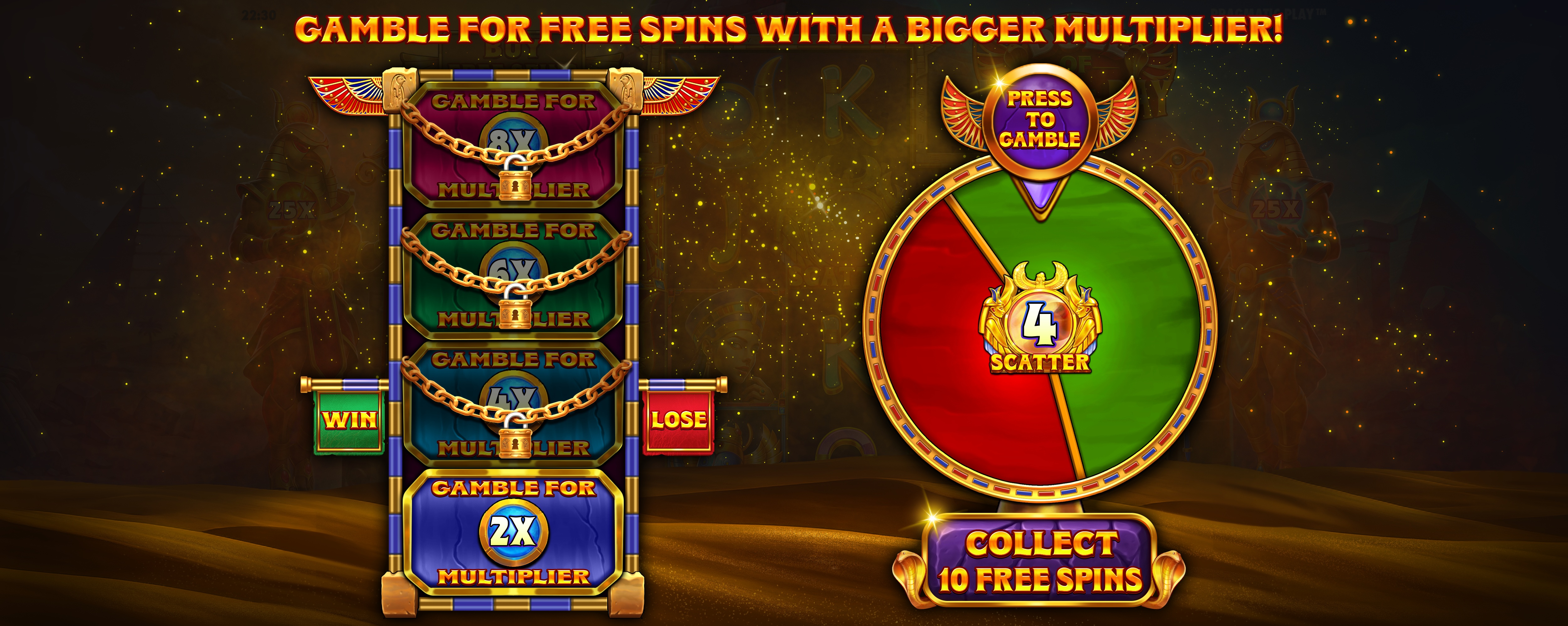 Duel of Night & Day - Free spins 6