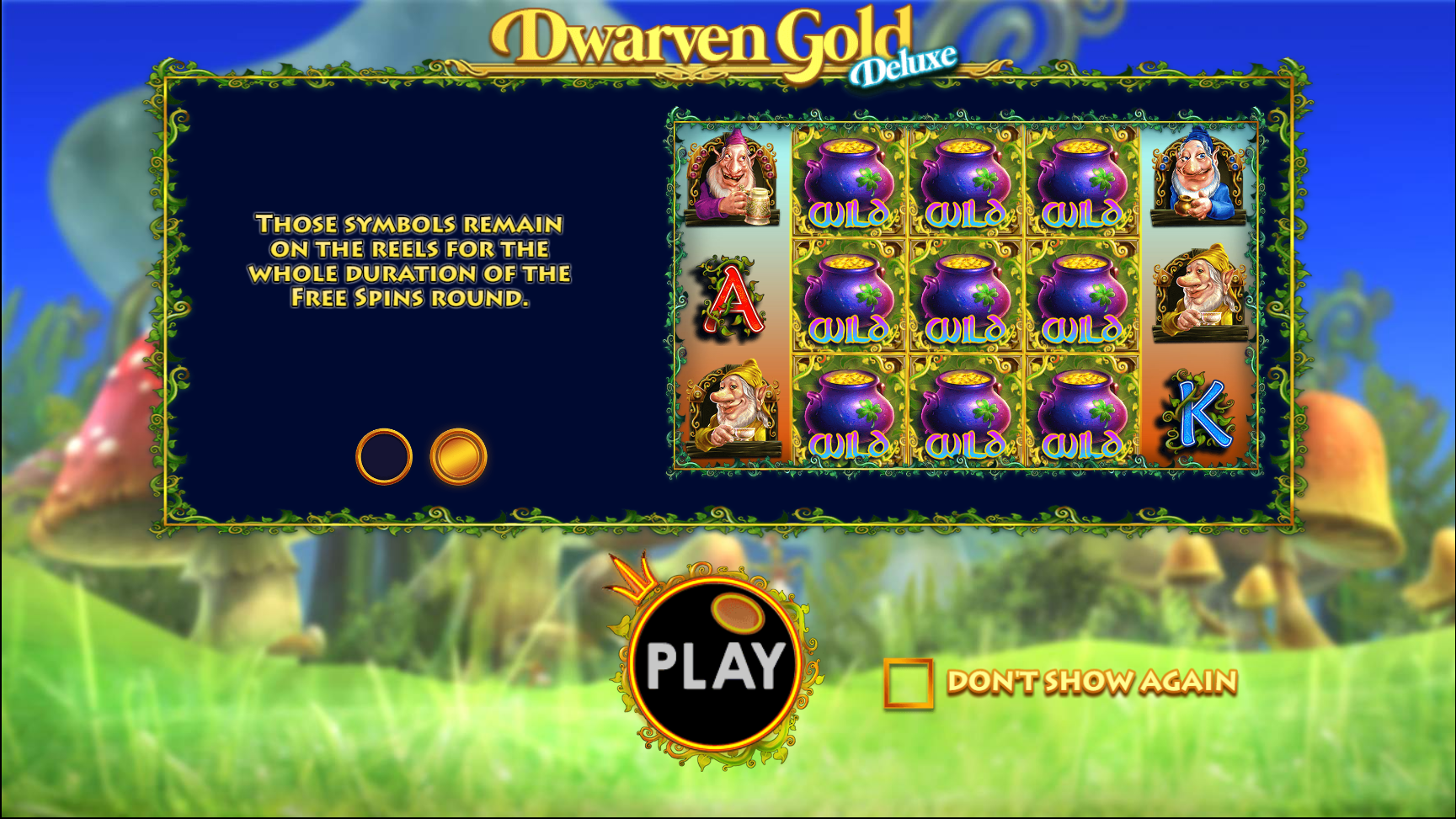 Dwarven Gold Deluxe - Free spins 7