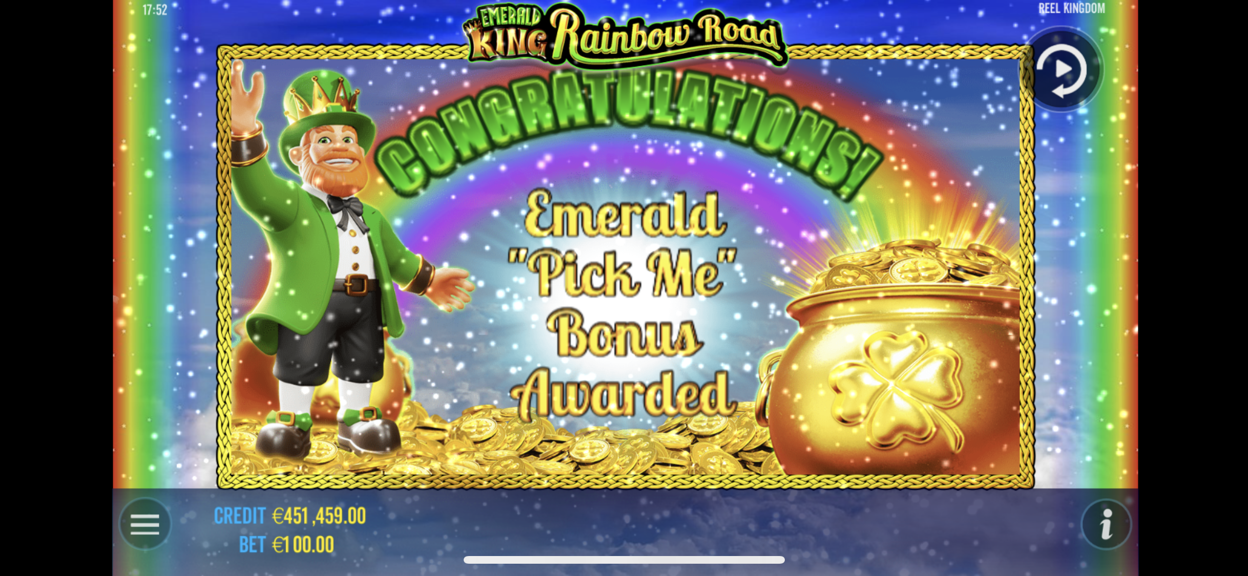 Emerald King Rainbow Road - Free spins 2