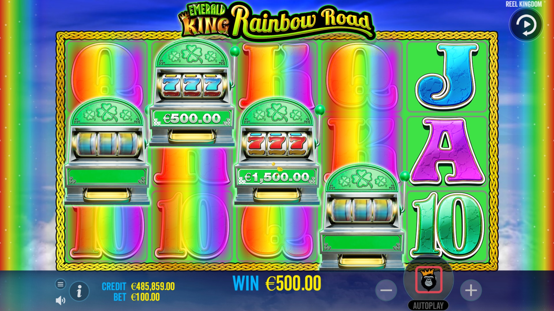 Emerald King Rainbow Road - Big win 6