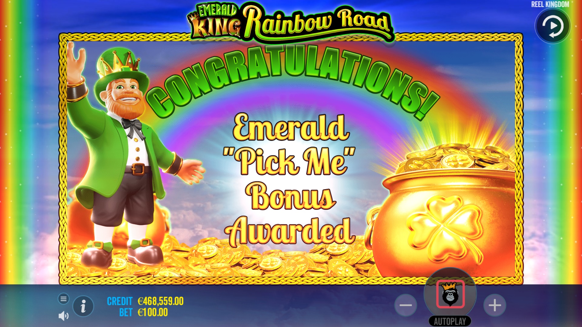 Emerald King Rainbow Road - Free spins 4