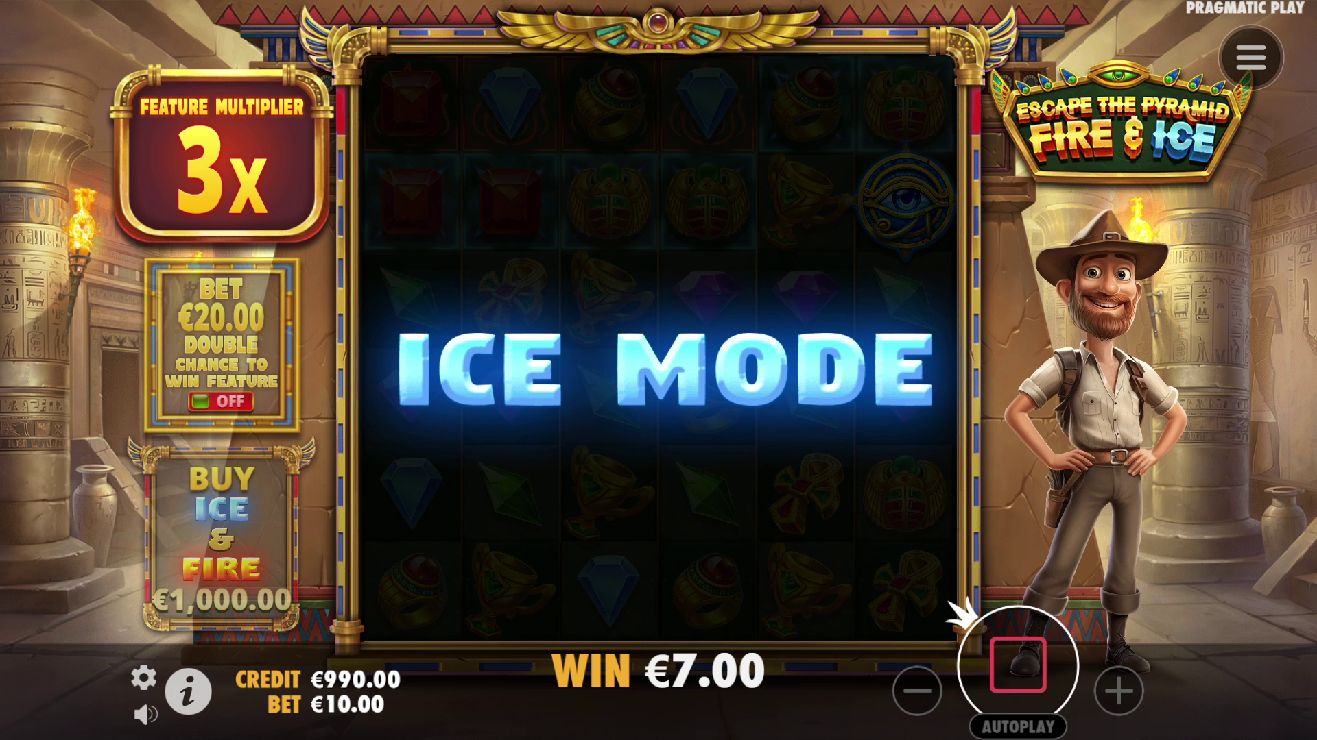 Escape the Pyramid - Fire & Ice - Buy bonus 1