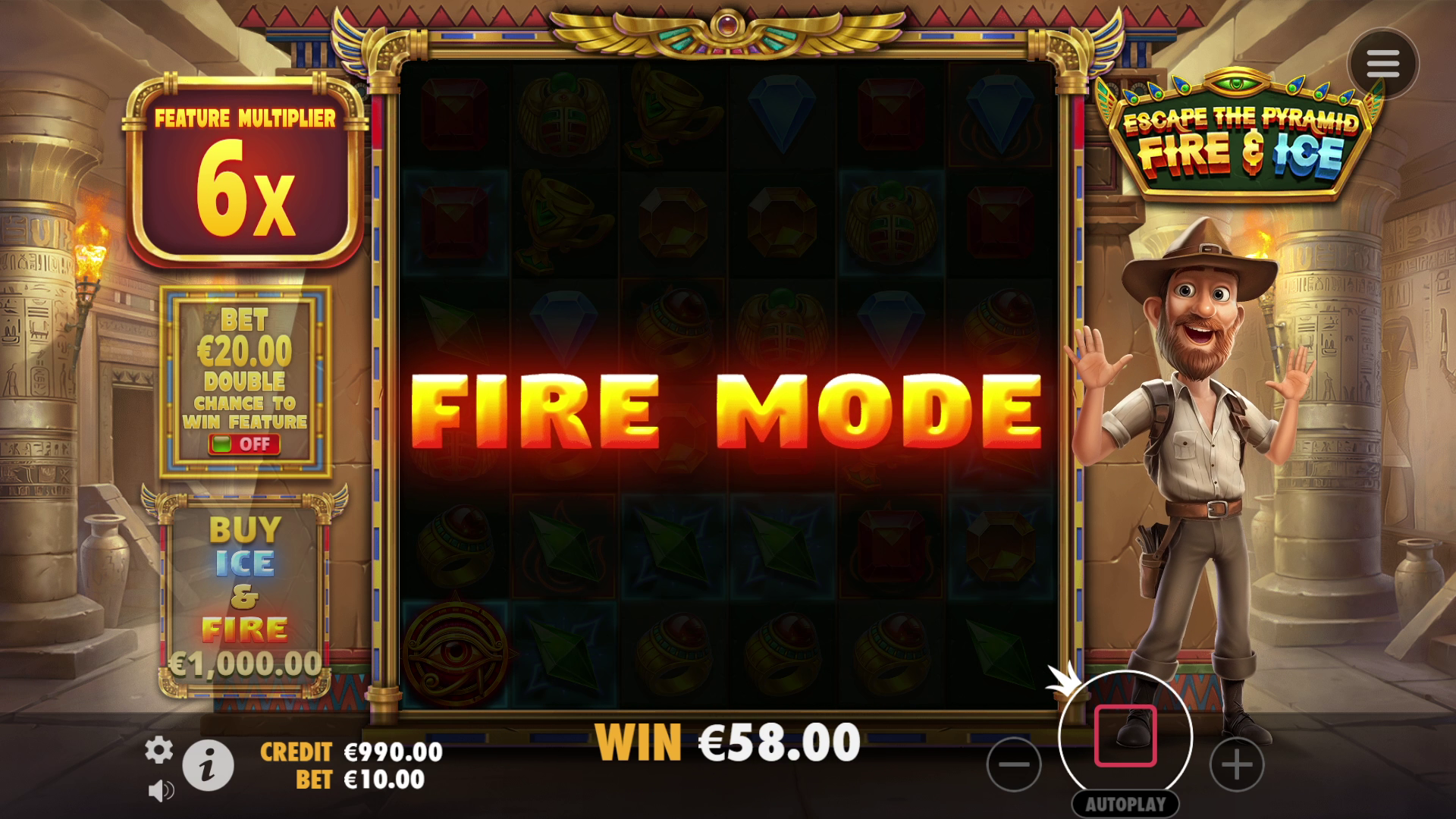 Escape the Pyramid - Fire & Ice - Buy bonus 2