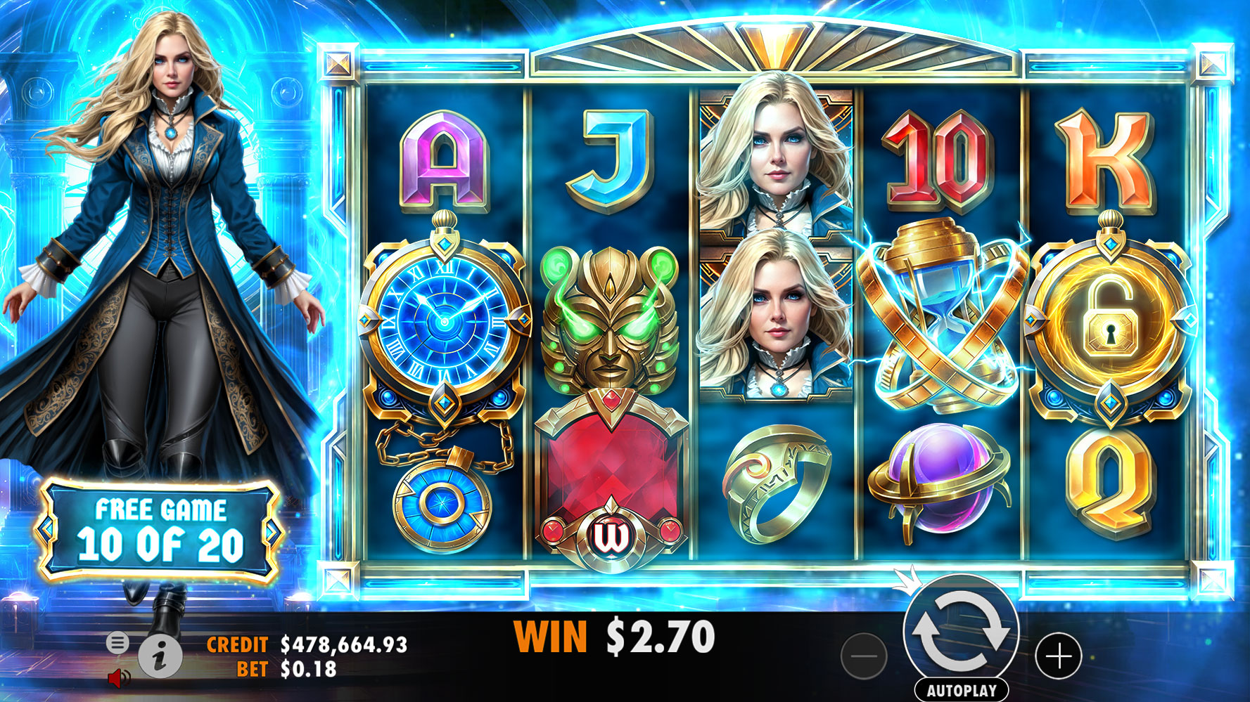 Eternal Empress Freeze Time - Free spins 5