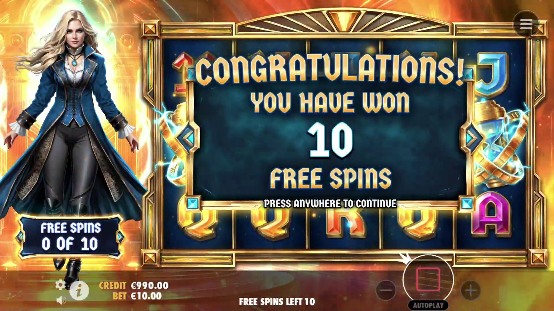 Eternal Empress Freeze Time - Free spins 7