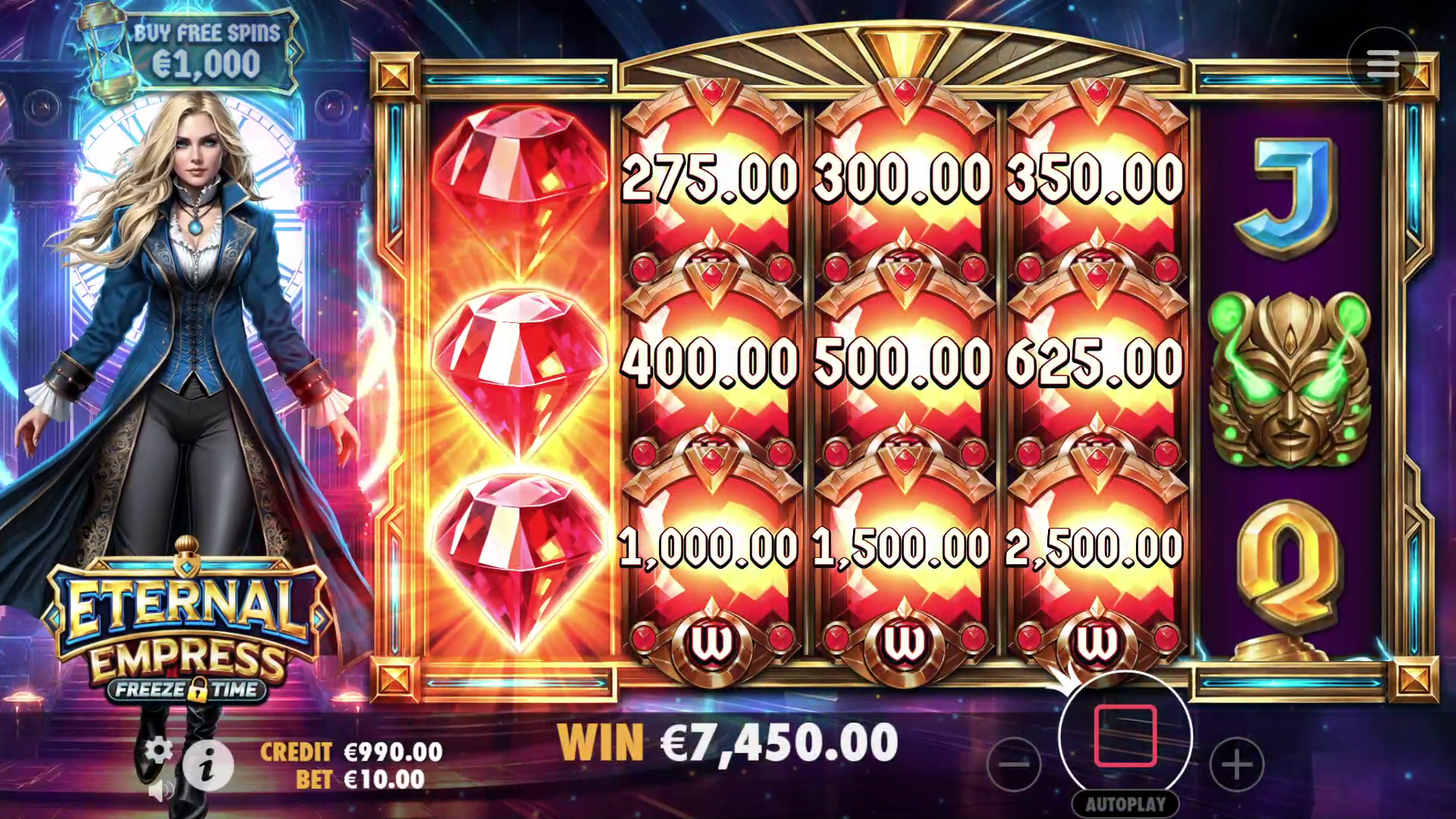 Eternal Empress Freeze Time - Big win 2