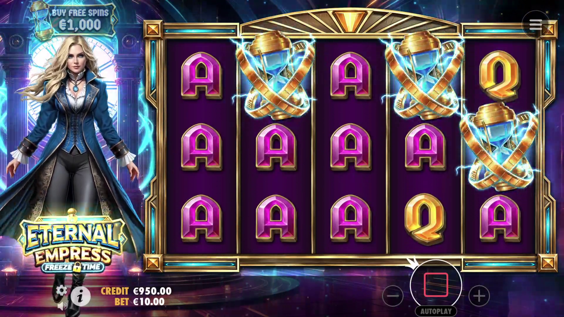 Eternal Empress Freeze Time - Free spins 9