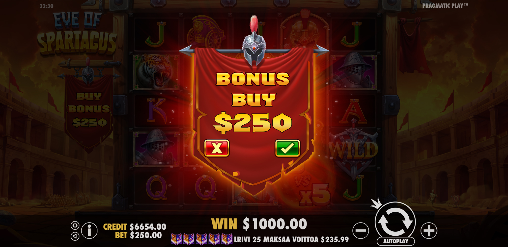 Eye of Spartacus - Buy bonus 1