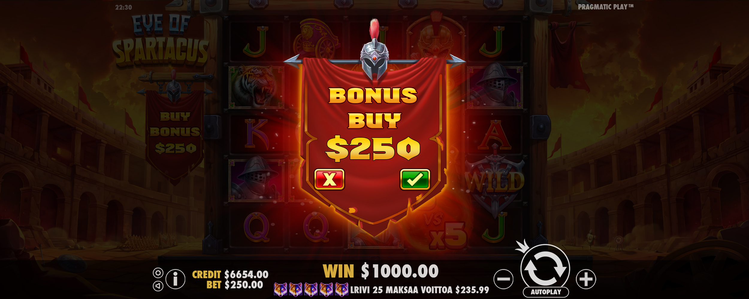 Eye of Spartacus - Buy bonus 2