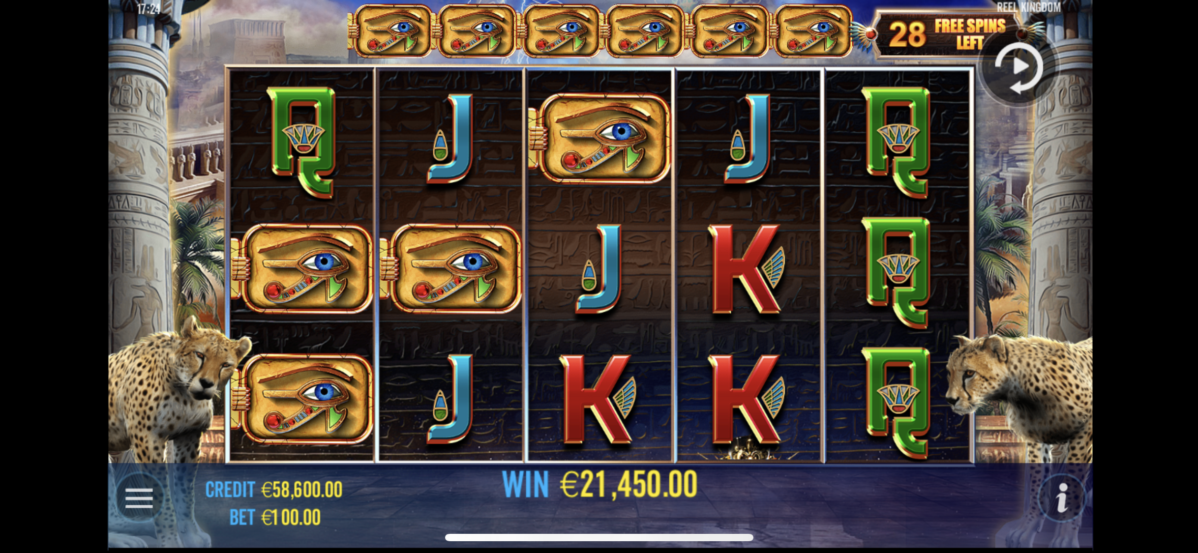 Eye of the Storm - Free spins 3