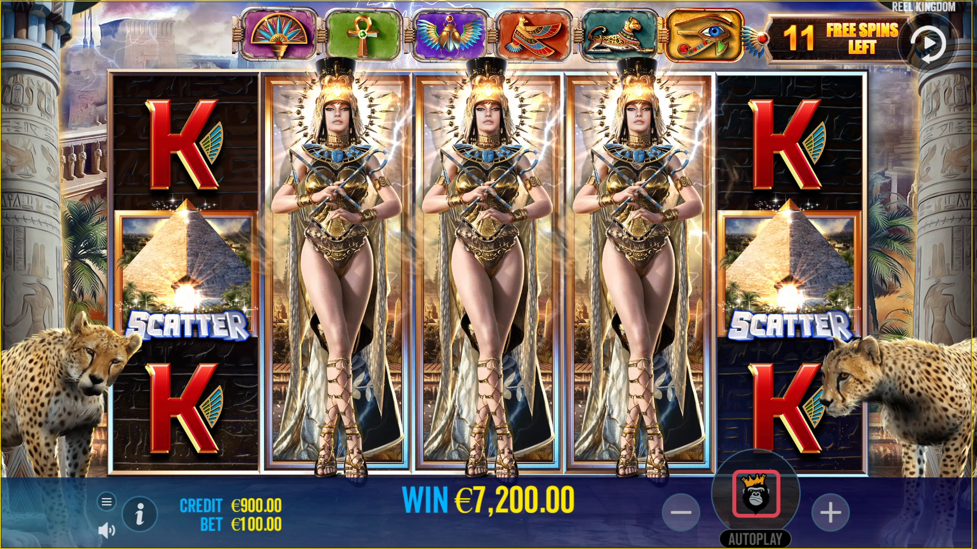 Eye of the Storm - Free spins 7