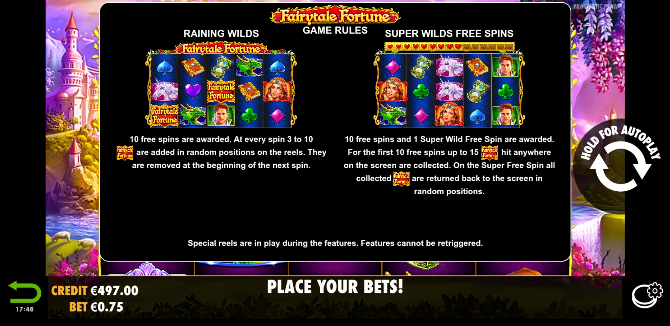 Fairytale Fortune - Game rules 8